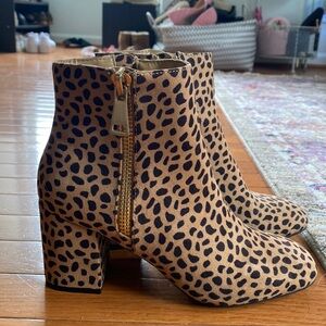 Bamboo Brand Cheetah boots